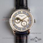 Perfect Replica Patek Philippe Grand Complications White Moonphase Dial 39mm Watch